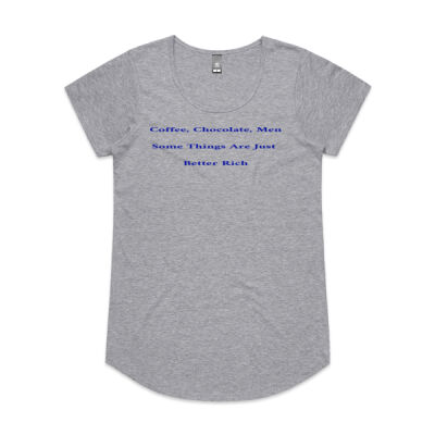 Coffee, Chocolate,Men Tee - Womens Mali Tee Thumbnail
