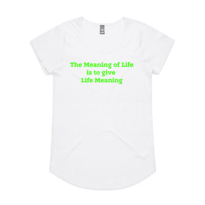 Meaning of Life Tee - Womens Mali Tee Thumbnail