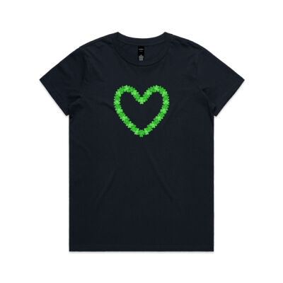 Four leaf clover Heart Thumbnail